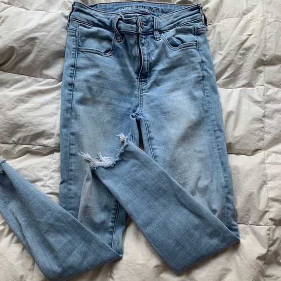 American Eagle Outfitters Denim - american eagle mid rise jeans
